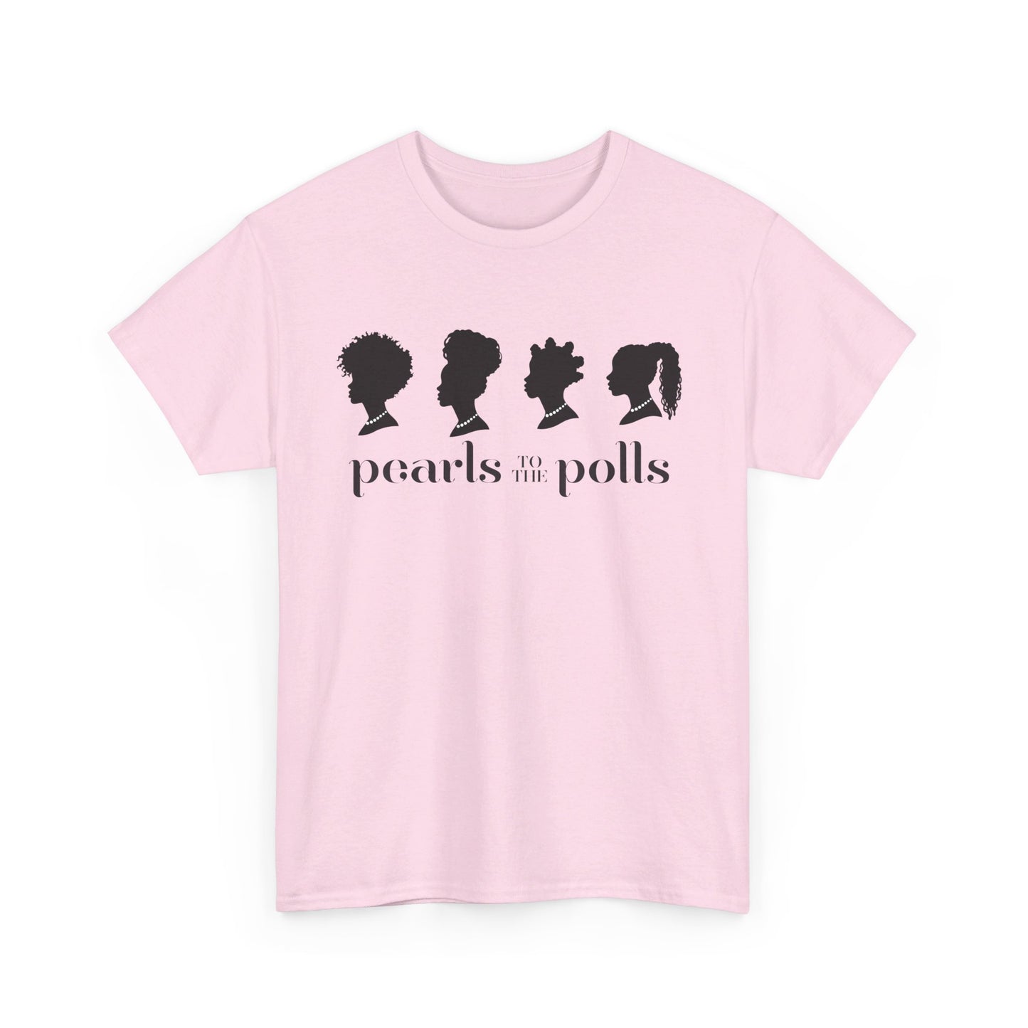 Pearls to the Polls: Represent - (no candidate) Unisex Heavy Cotton Tee