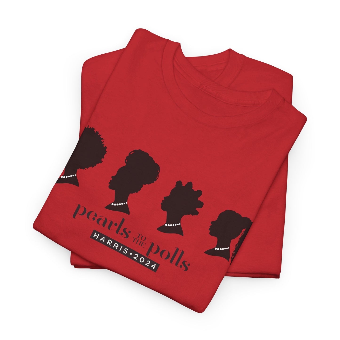 Pearls to the Polls: Represent - Unisex Heavy Cotton Tee