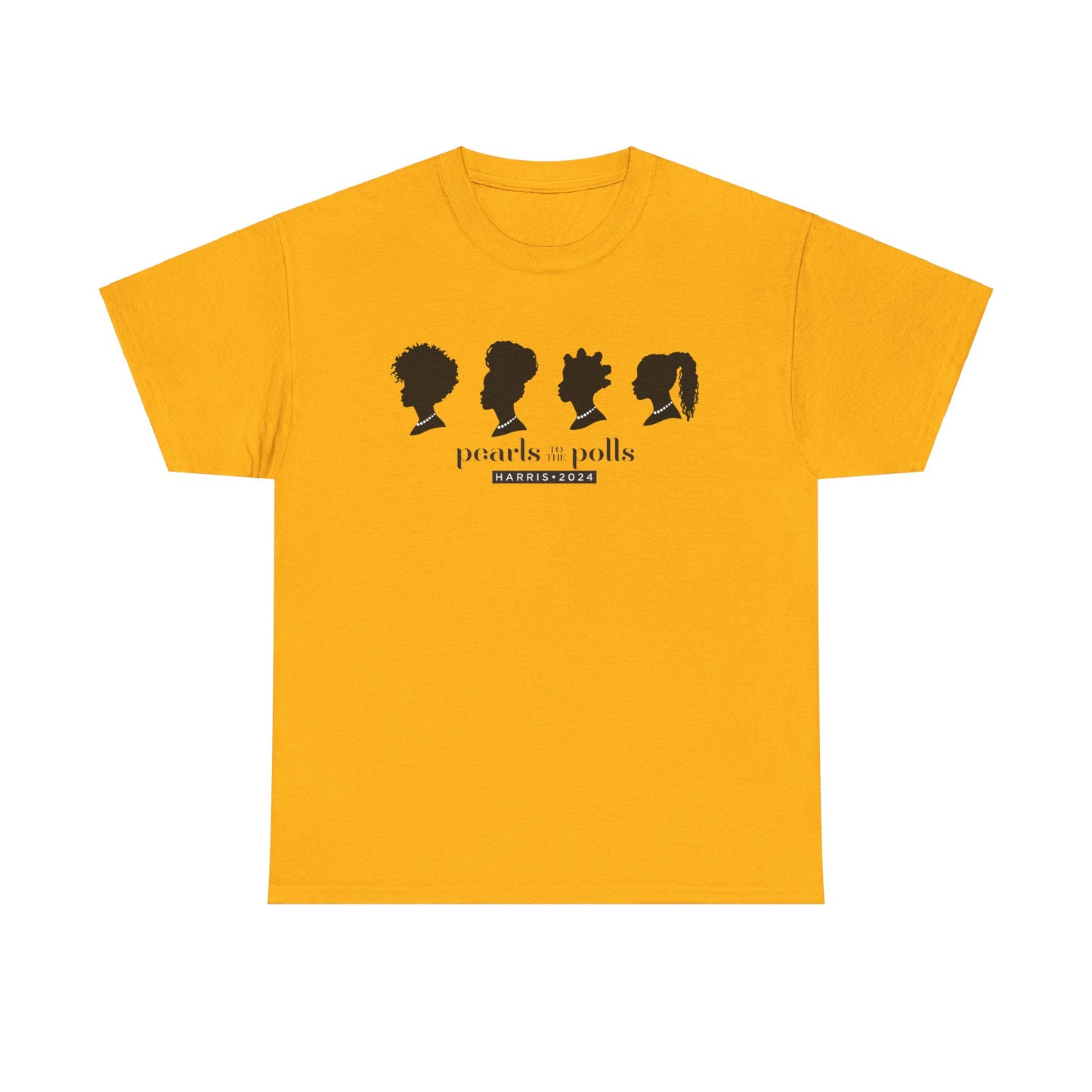 Pearls to the Polls: Represent - Unisex Heavy Cotton Tee
