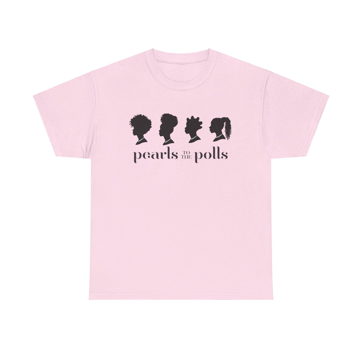 Pearls to the Polls: Represent - (no candidate) Unisex Heavy Cotton Tee