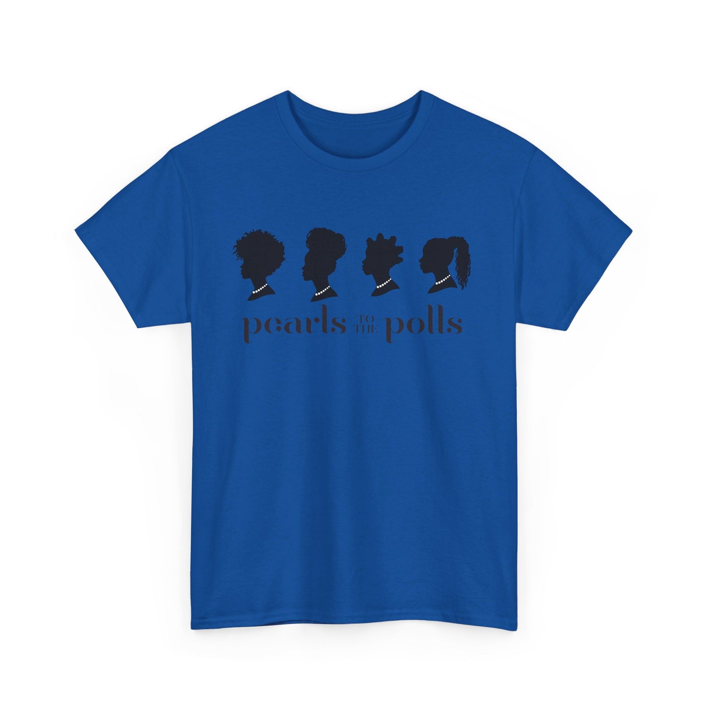Pearls to the Polls: Represent - (no candidate) Unisex Heavy Cotton Tee