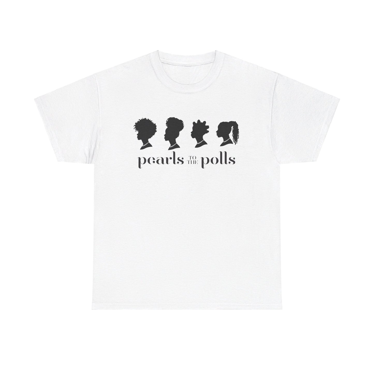 Pearls to the Polls: Represent - (no candidate) Unisex Heavy Cotton Tee