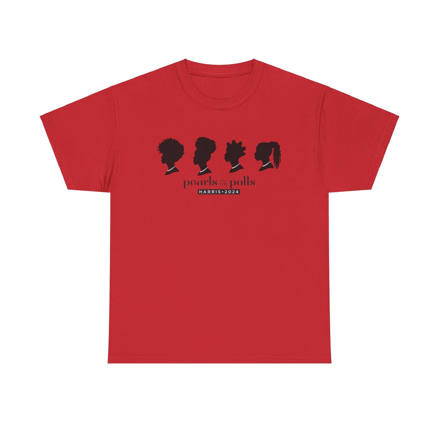 Pearls to the Polls: Represent - Unisex Heavy Cotton Tee