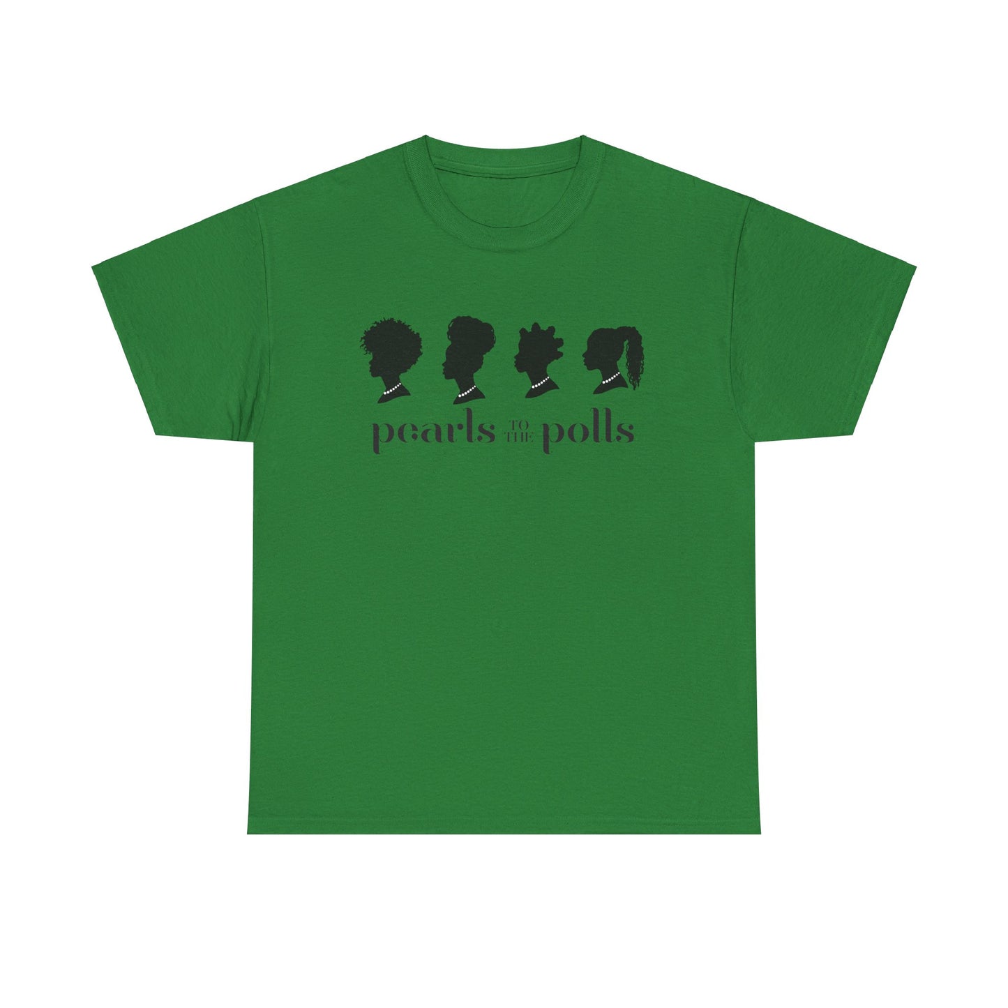 Pearls to the Polls: Represent - (no candidate) Unisex Heavy Cotton Tee