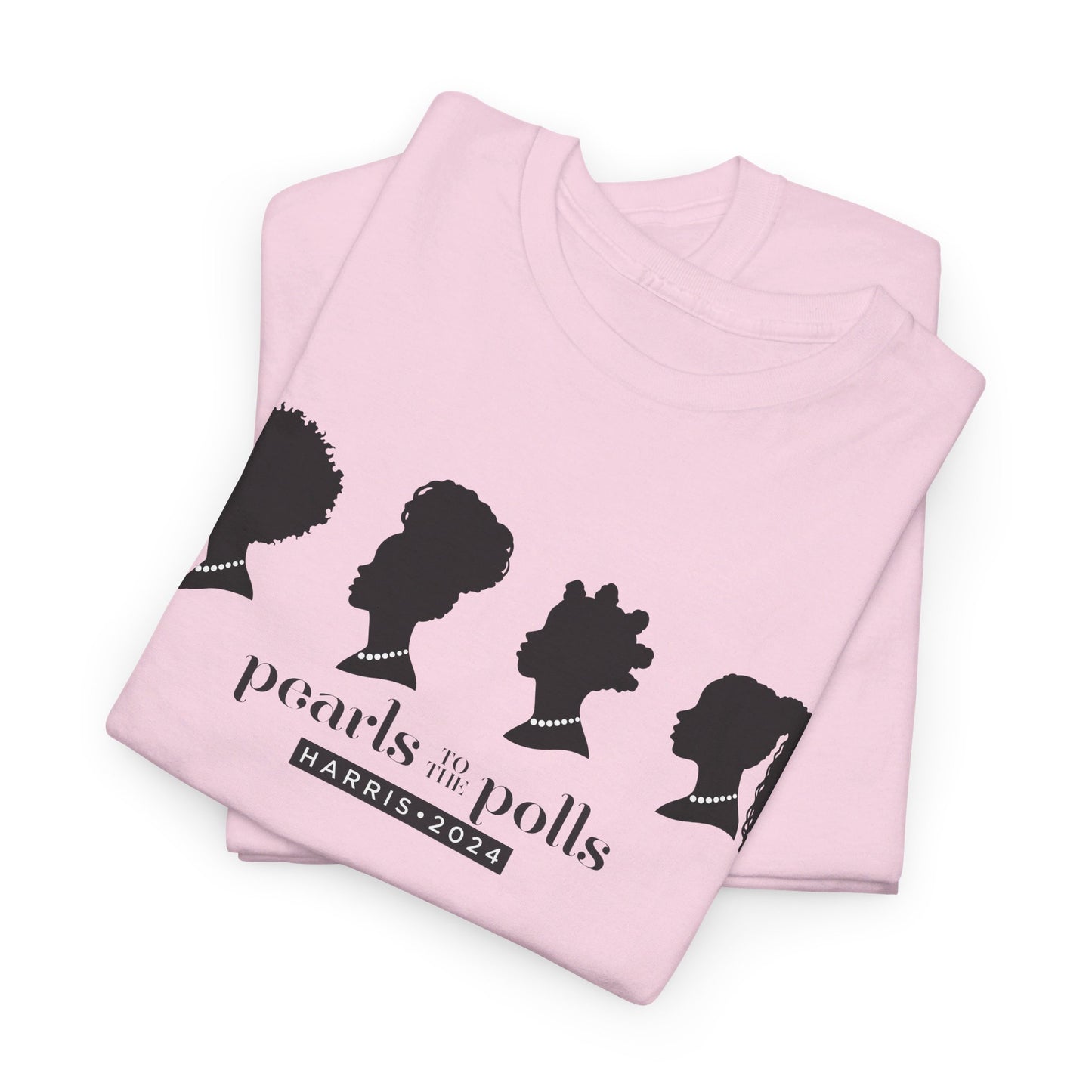Pearls to the Polls: Represent - Unisex Heavy Cotton Tee
