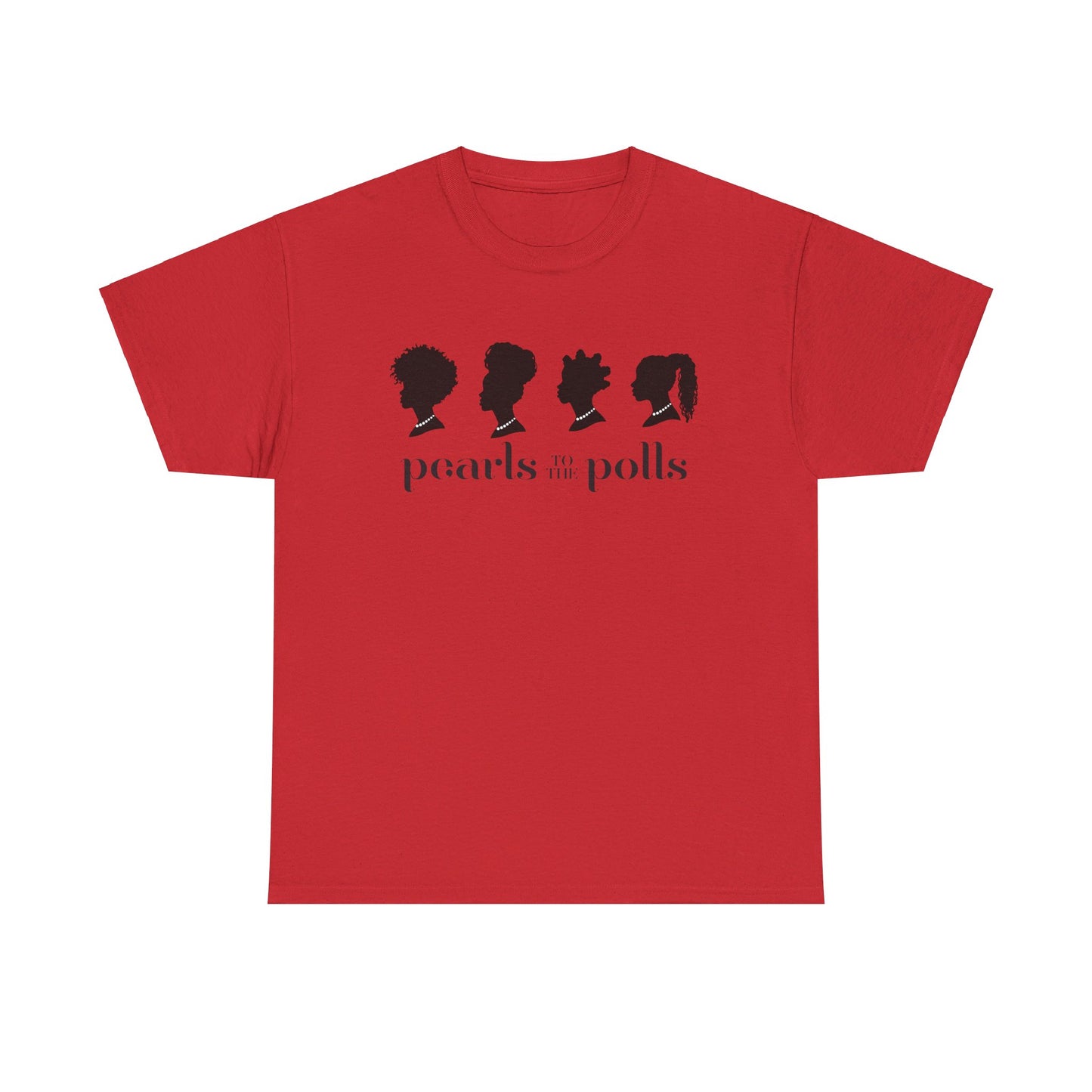 Pearls to the Polls: Represent - (no candidate) Unisex Heavy Cotton Tee