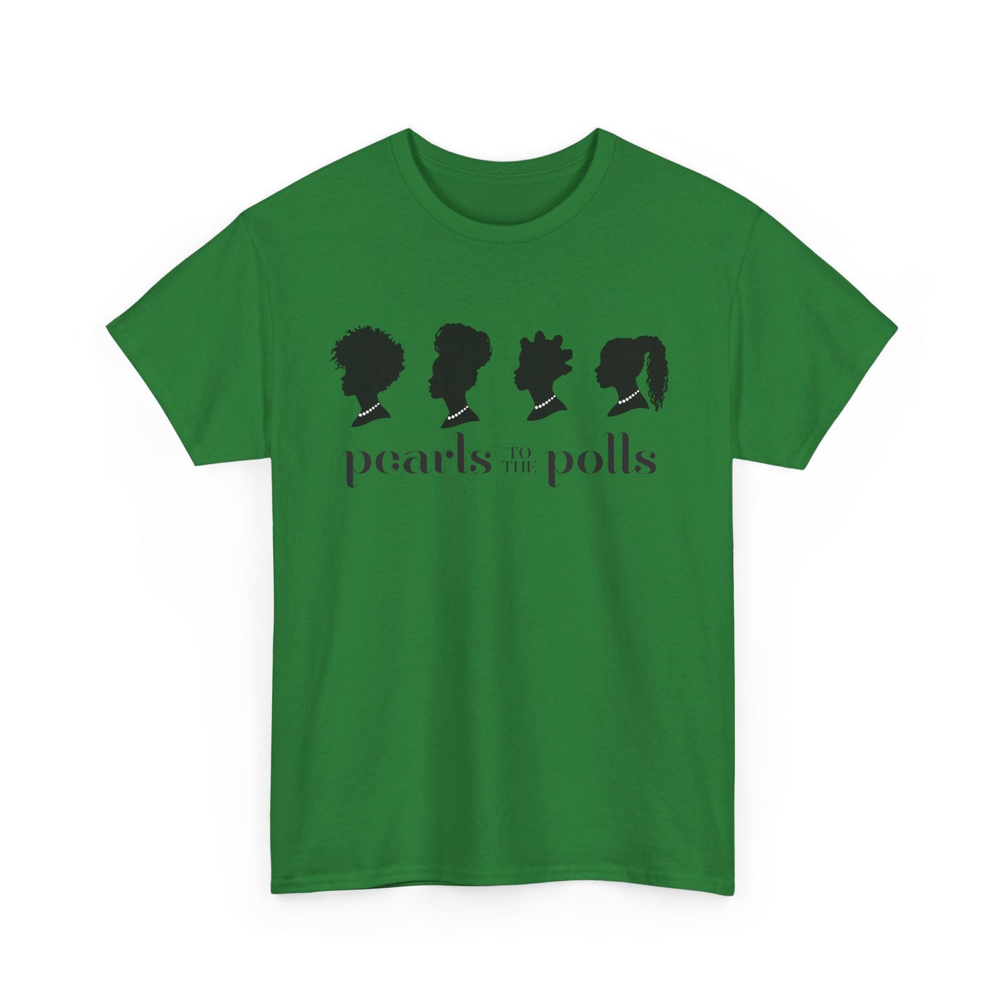 Pearls to the Polls: Represent - (no candidate) Unisex Heavy Cotton Tee