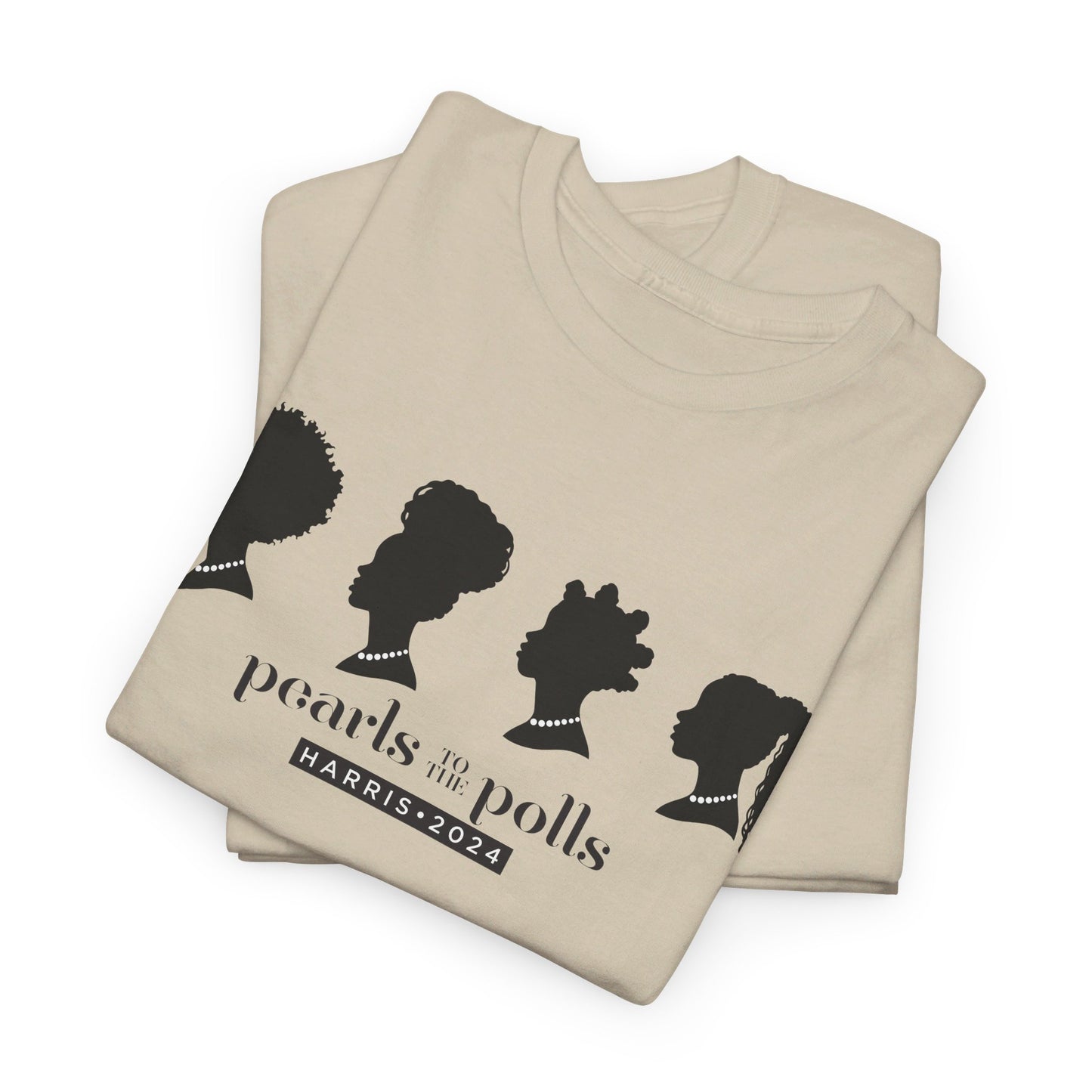 Pearls to the Polls: Represent - Unisex Heavy Cotton Tee