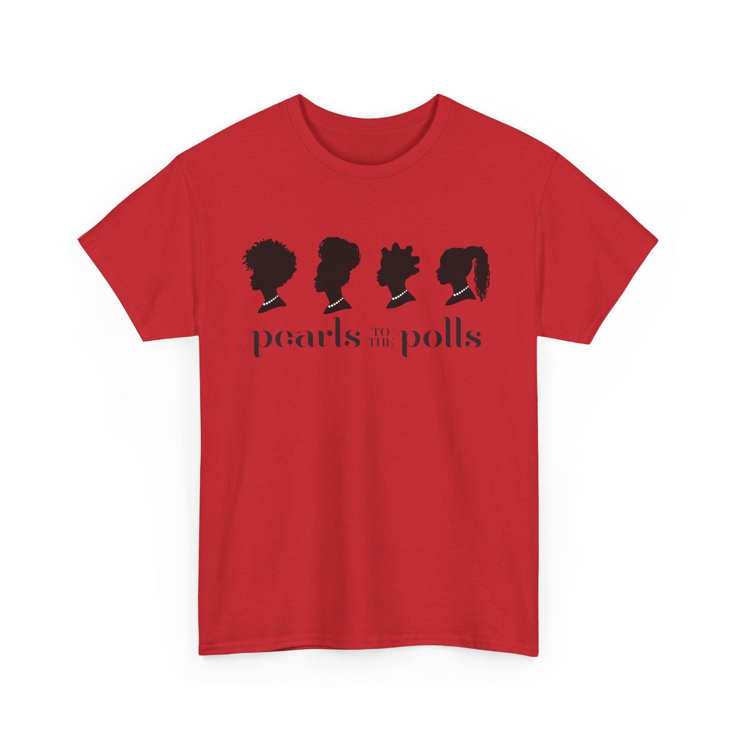 Pearls to the Polls: Represent - (no candidate) Unisex Heavy Cotton Tee