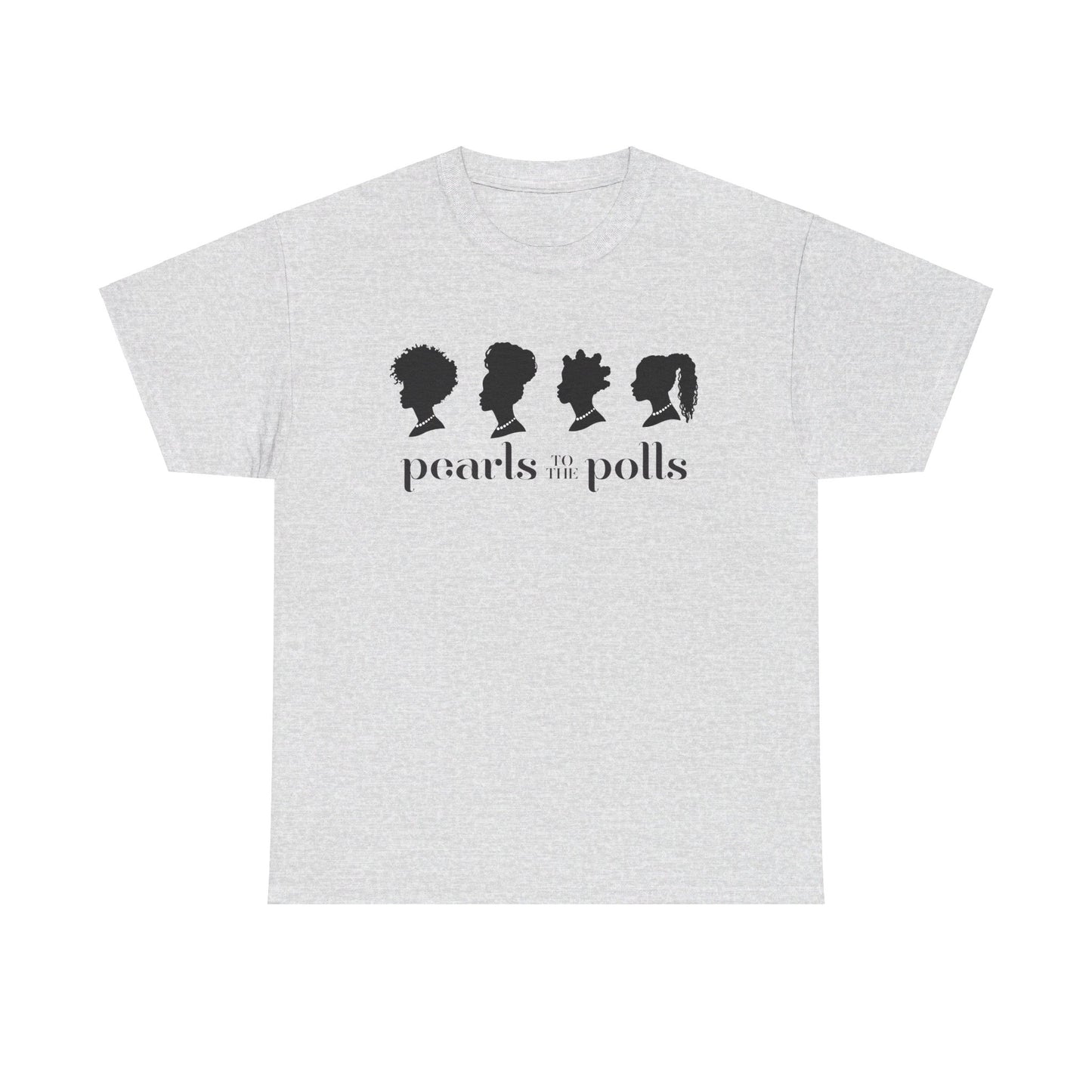 Pearls to the Polls: Represent - (no candidate) Unisex Heavy Cotton Tee
