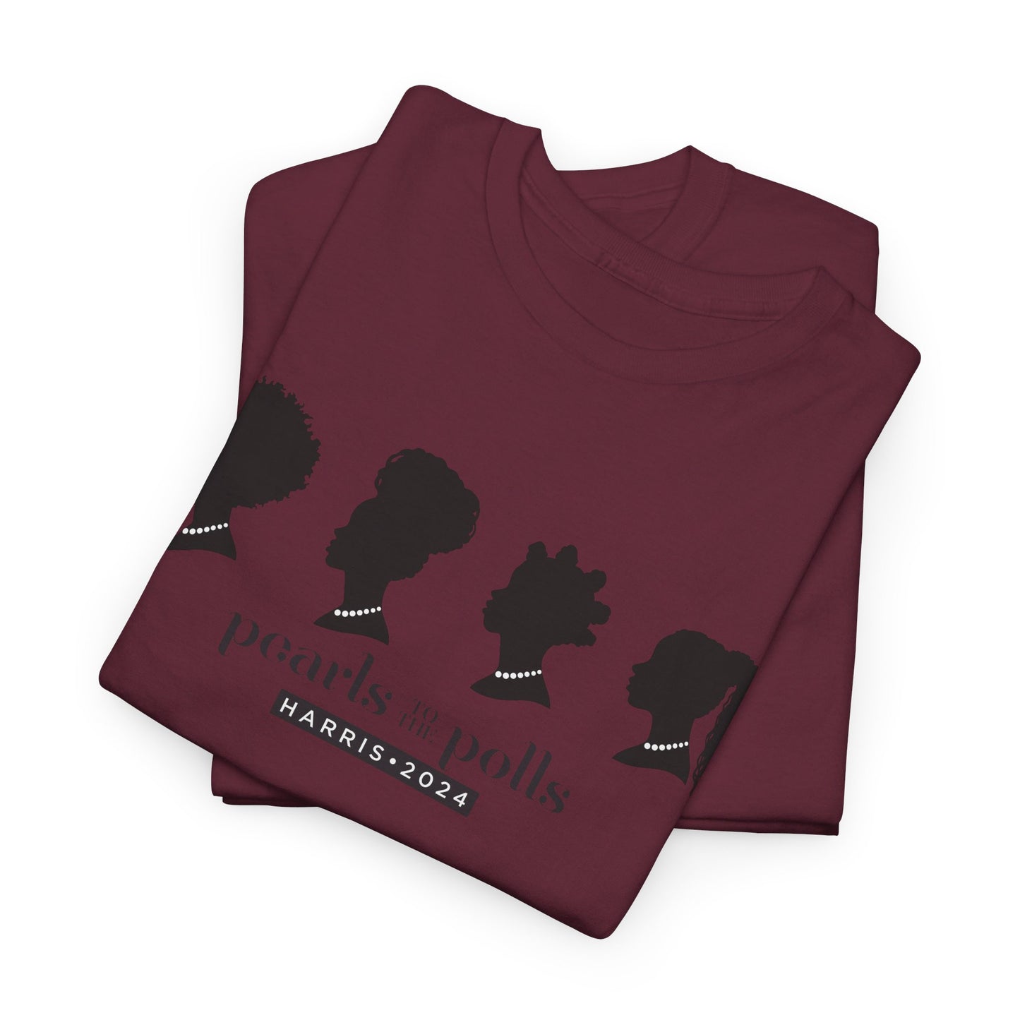Pearls to the Polls: Represent - Unisex Heavy Cotton Tee
