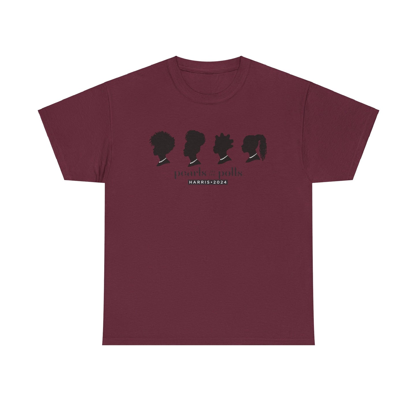 Pearls to the Polls: Represent - Unisex Heavy Cotton Tee