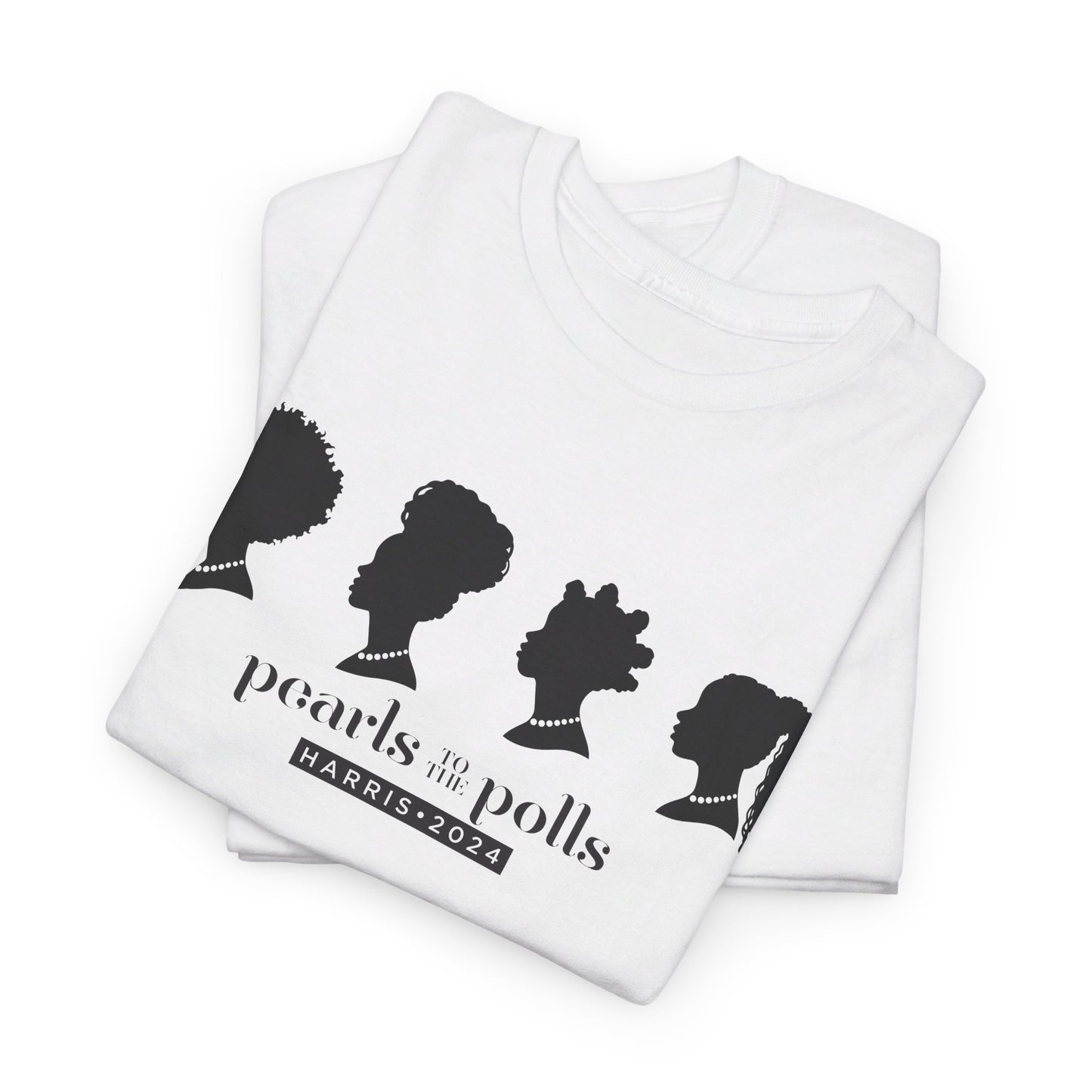 Pearls to the Polls: Represent - Unisex Heavy Cotton Tee
