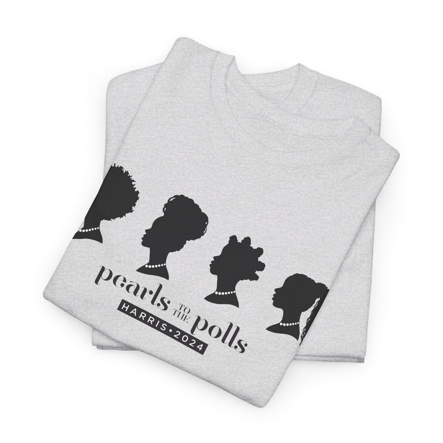 Pearls to the Polls: Represent - Unisex Heavy Cotton Tee